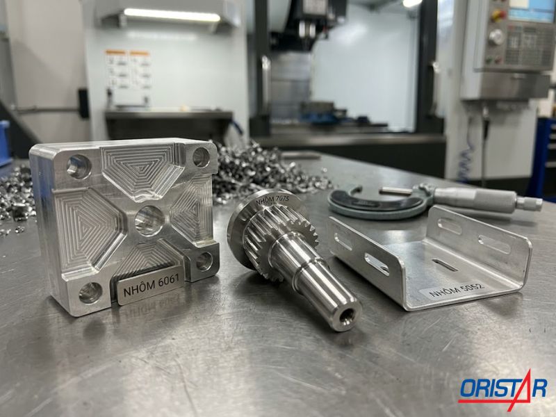 Các loại nhôm dùng làm chi tiết máy